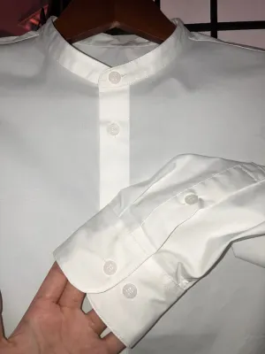 🗒 Cotton Mandarin Shirt