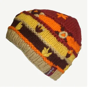 1418 Assorted Himalayan Knitted Lamb's Wool Fleece-Lined Hat OR Fingerless Mitten OR Folding Mitten