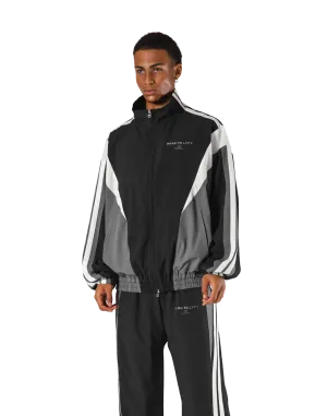 2Line Oversize Track Jacket - Black