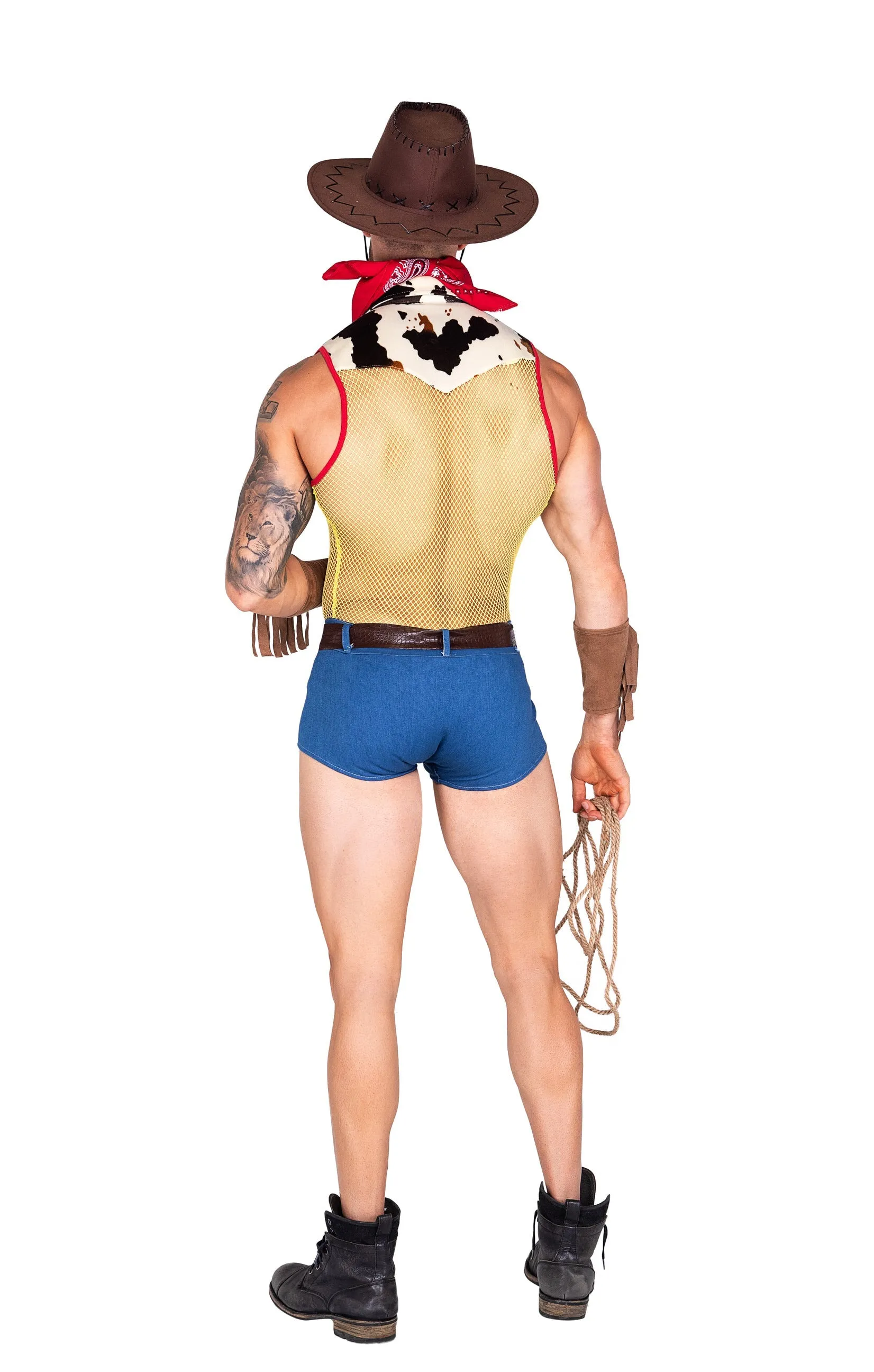 5019 - 4pc Playful Sheriff Men’s Costume