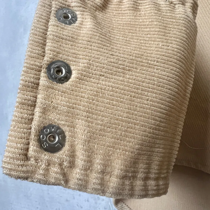 70'S USA製 *Lee* / CORDUROY WEATERN SHIRT / 17-35