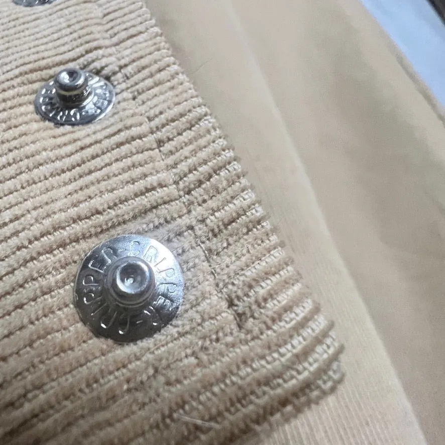 70'S USA製 *Lee* / CORDUROY WEATERN SHIRT / 17-35