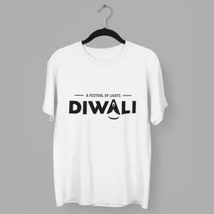 A Festival of Lights Round Neck Half Sleeve Classic T-Shirt