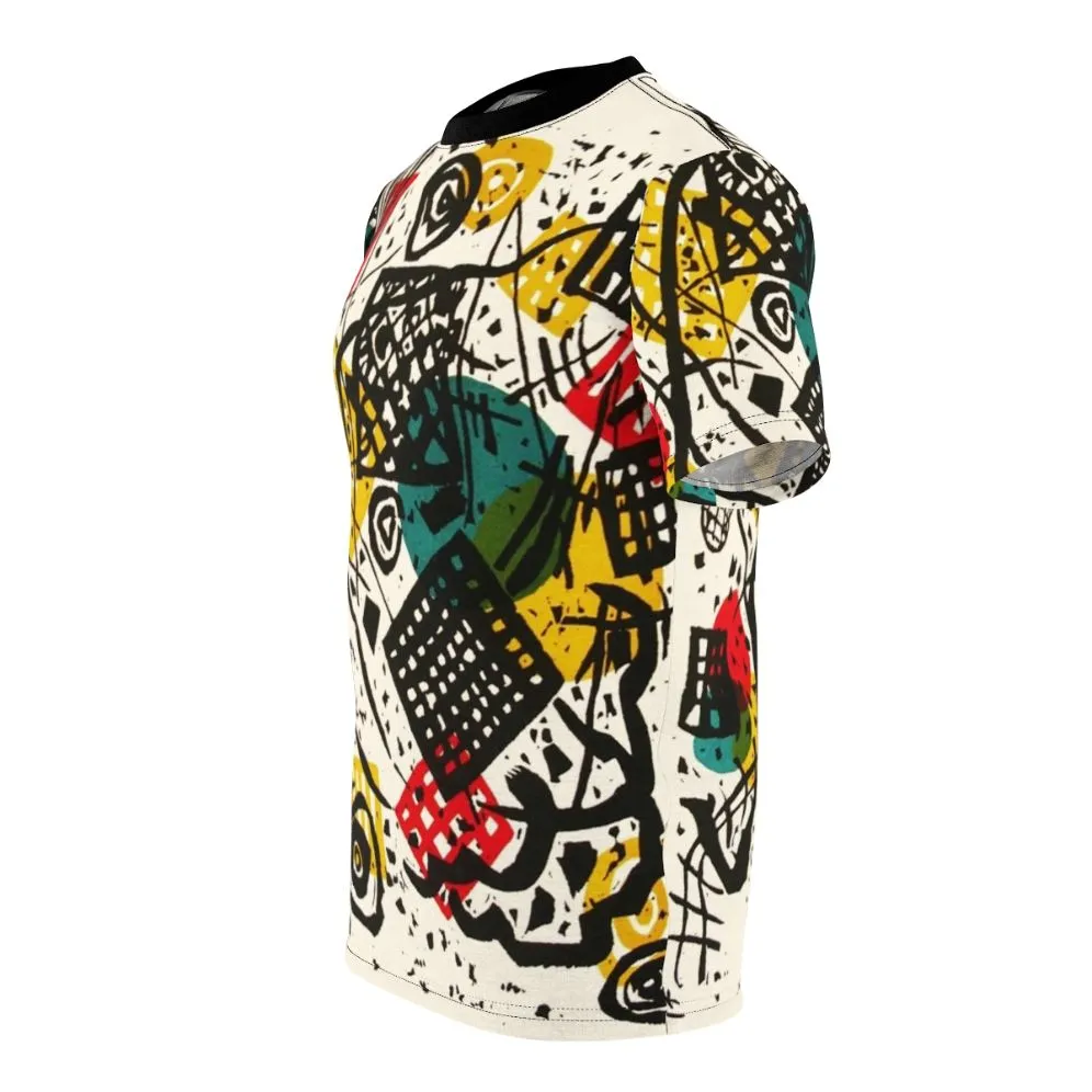 Abstract Art T-Shirt Inspired by Kandinsky and the Bauhaus Movement