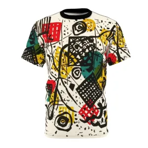 Abstract Art T-Shirt Inspired by Kandinsky and the Bauhaus Movement