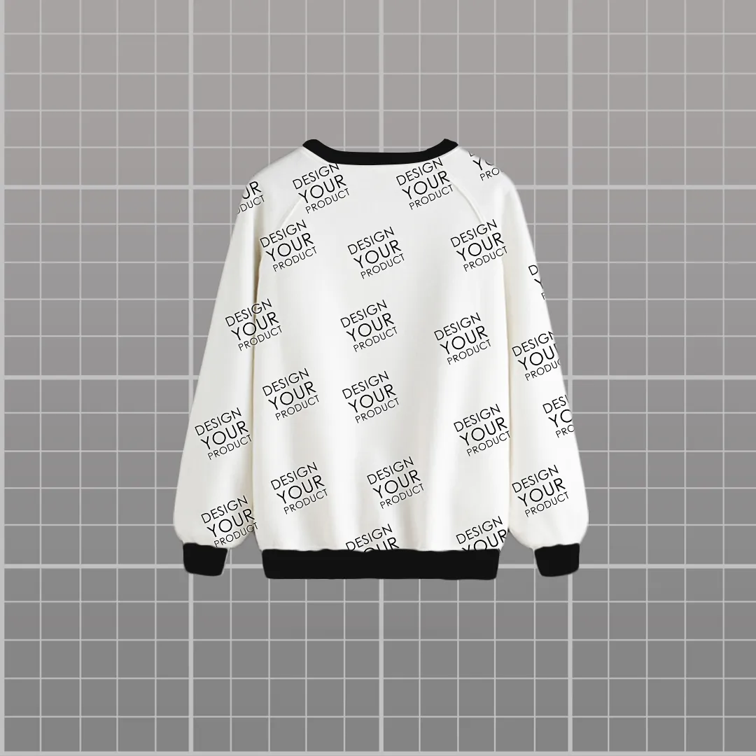 All Over Printed Sweat Shirt Kids