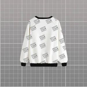 All Over Printed Sweat Shirt Kids