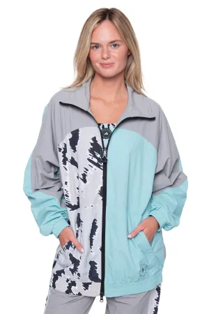 Animal Print Track Top - FINAL SALE