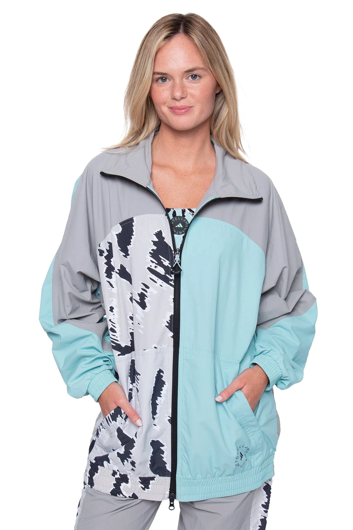 Animal Print Track Top - FINAL SALE