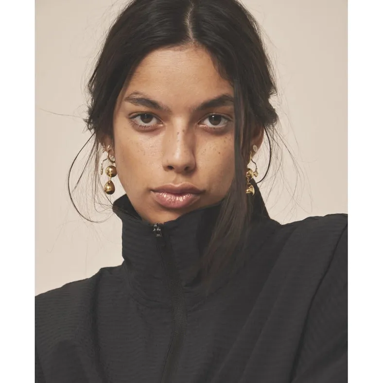 Atlas Track Anorak - Black