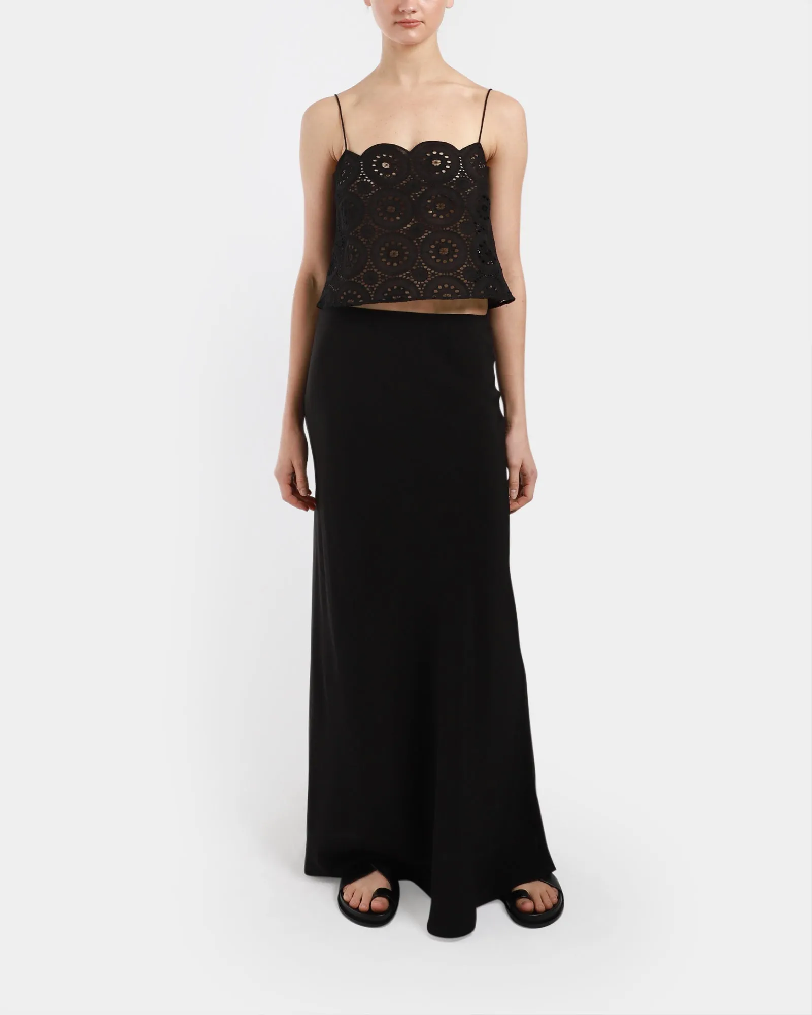 Bias Elastic Skirt