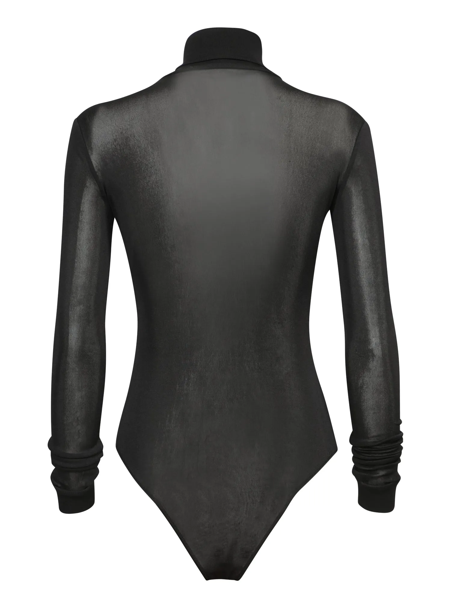 Black High Neck Bodysuit