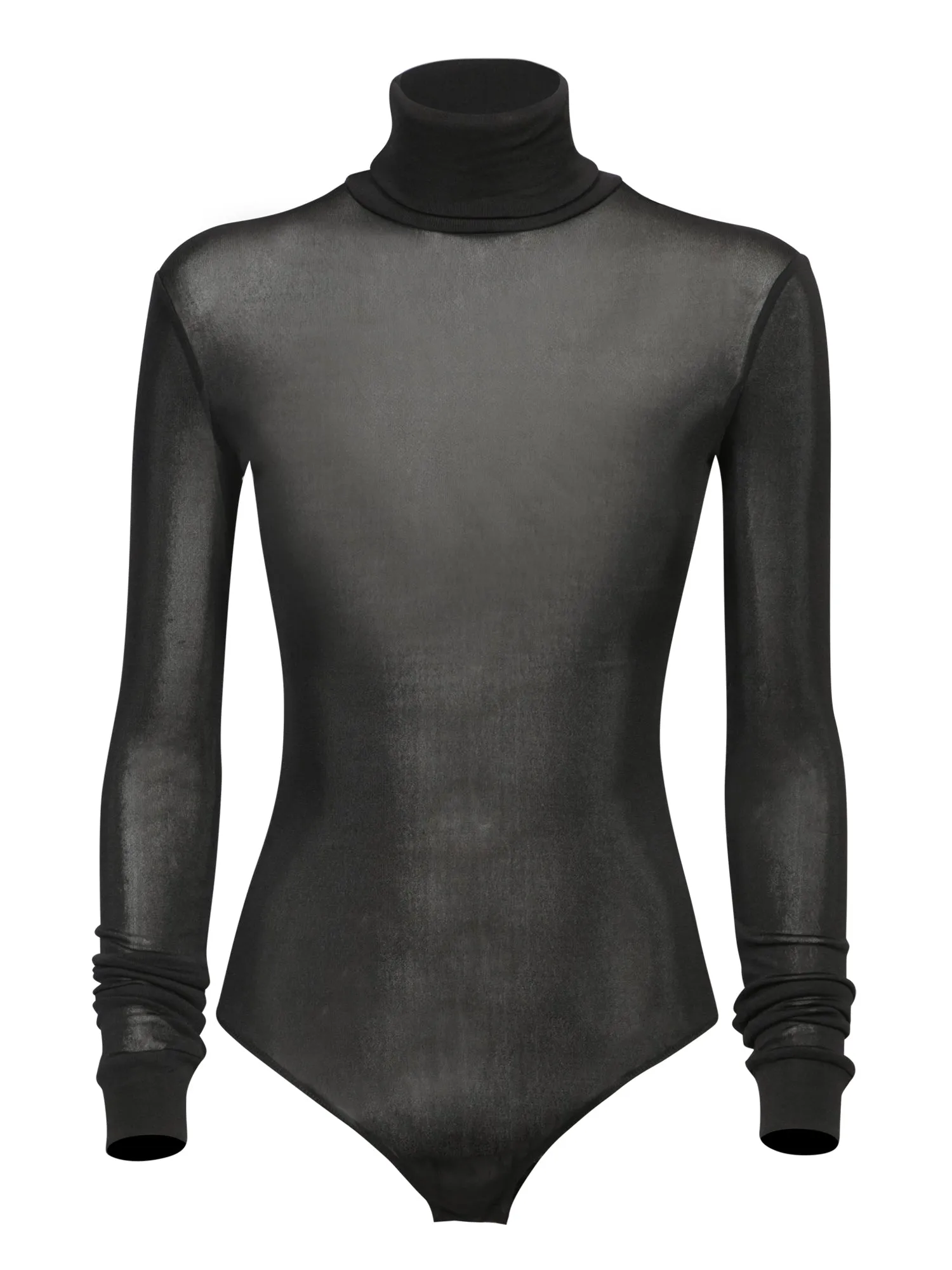 Black High Neck Bodysuit