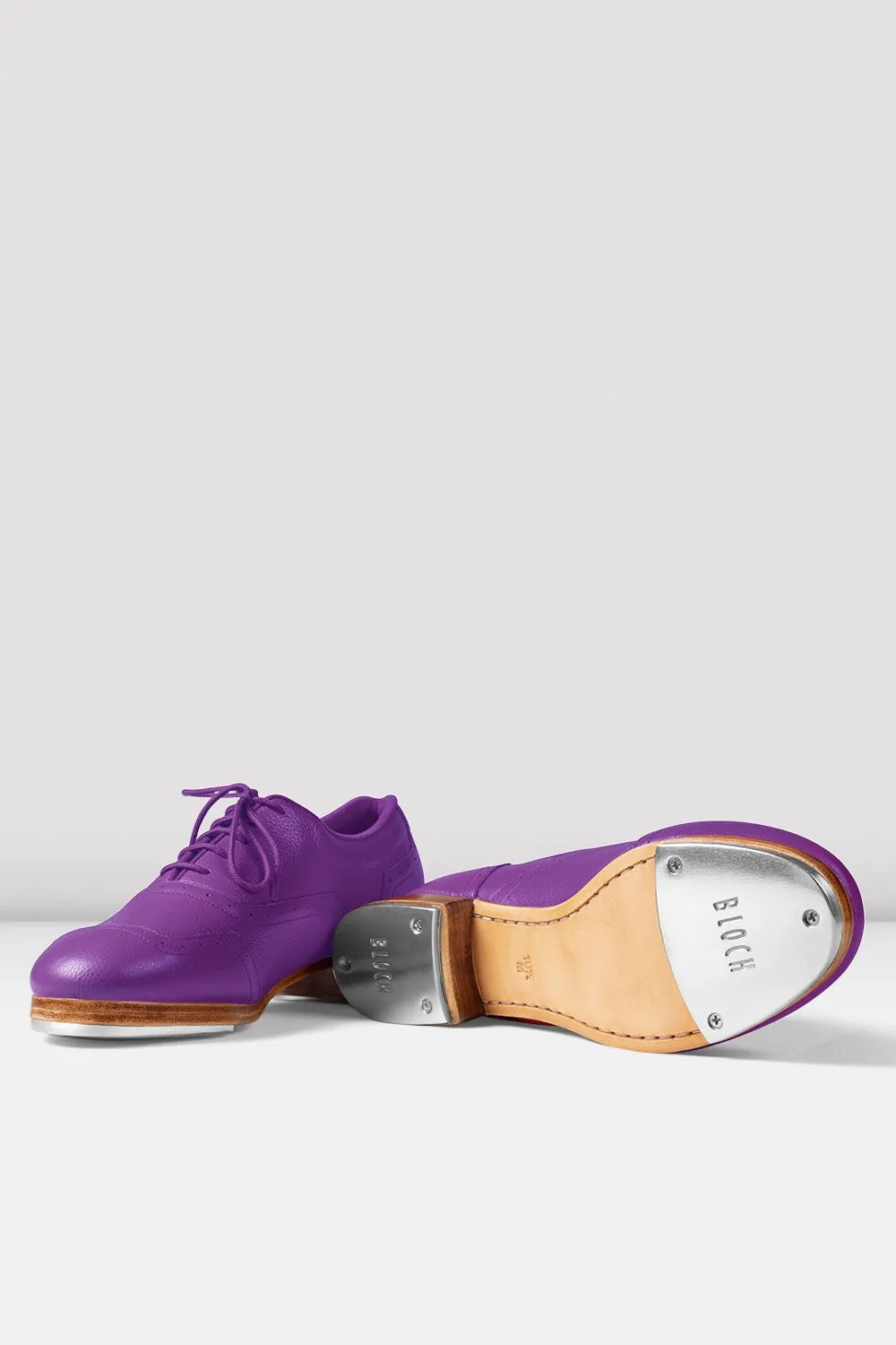 BLOCH - SO313 - LIMITED EDITION - Purple Pebble Leather Jason Samuel Smith Tap Shoe MENS