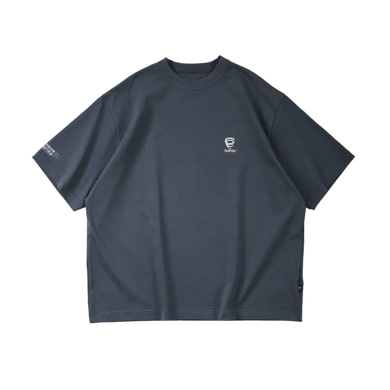 BOHRHOO ピュアコットンプリントTシャツ BHH008