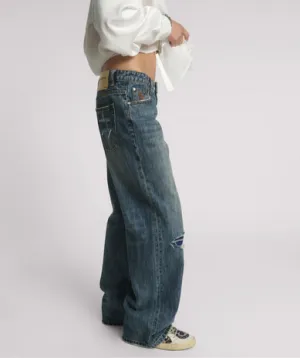 Boys Club Lowrider Low Waist Wide Leg Jeans