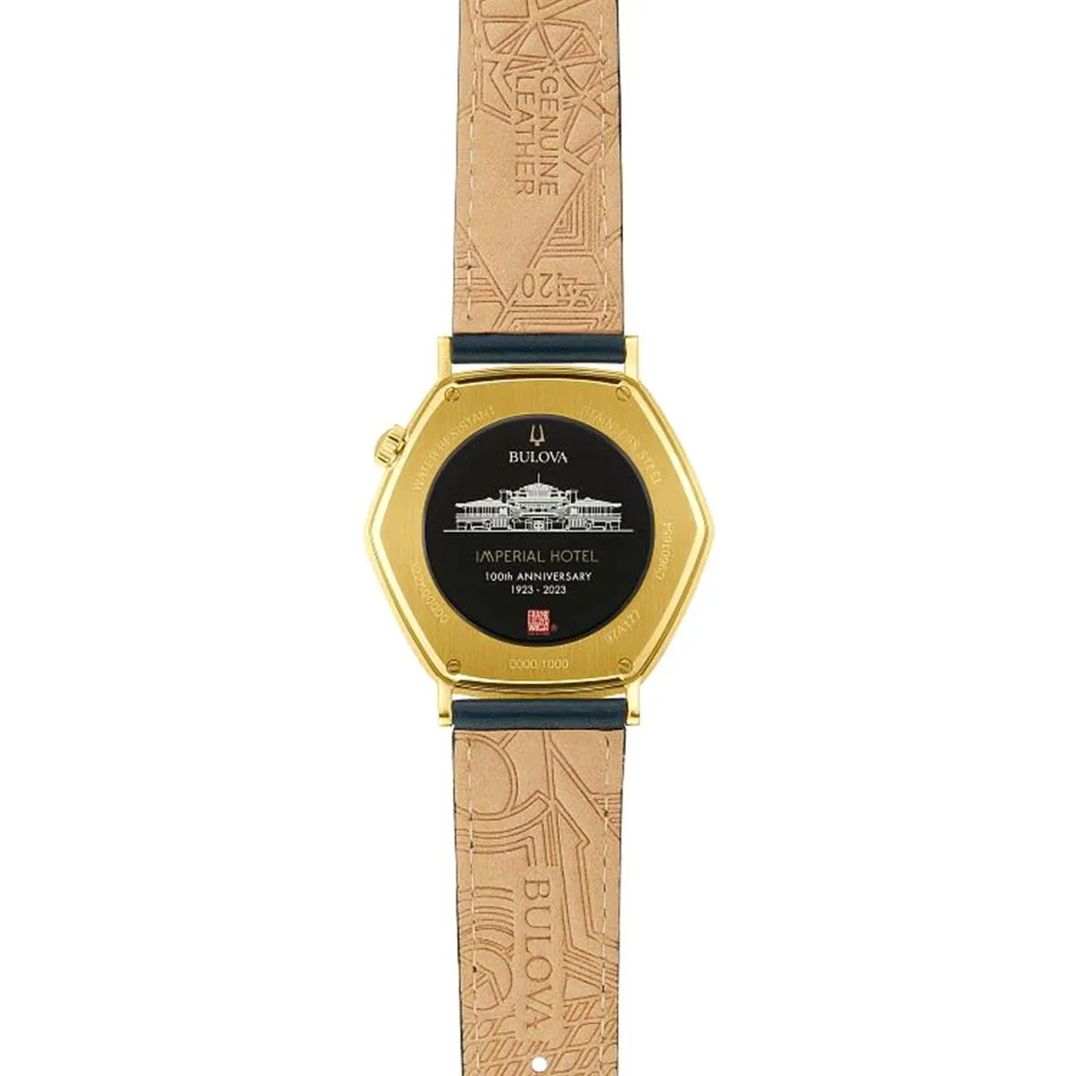 Bulova Frank Lloyd Wright Imperial Hotel 97A177