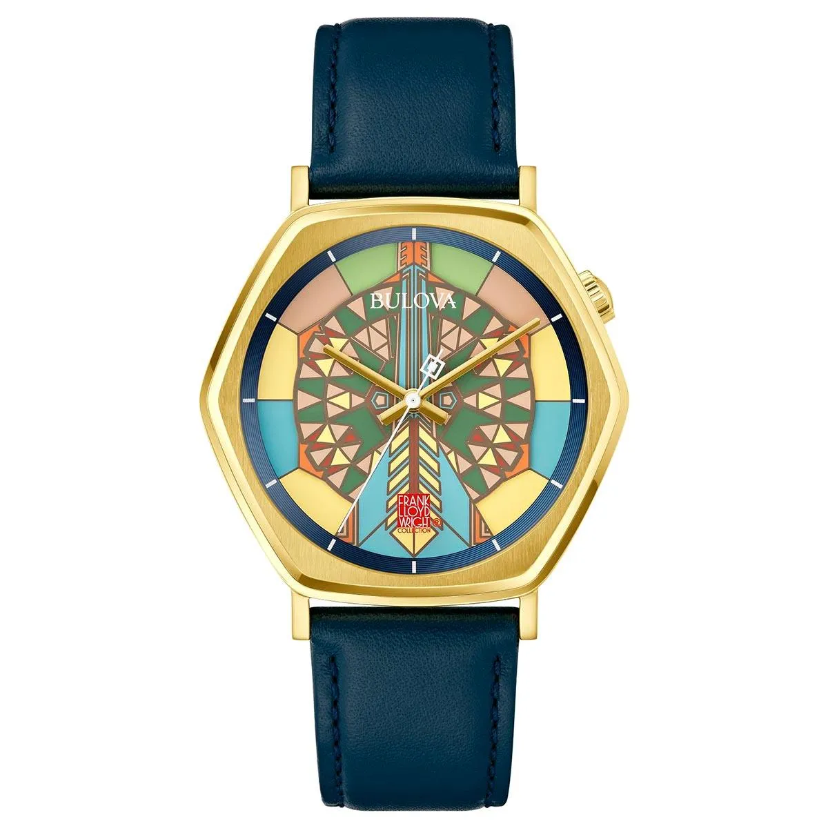 Bulova Frank Lloyd Wright Imperial Hotel 97A177