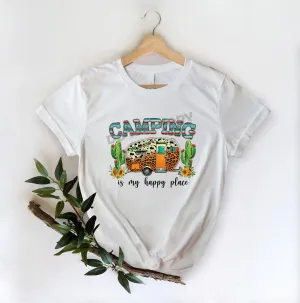 Camping Is My Happy Place - DTF Transfer