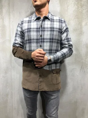 Check Shirt Canvas Patch