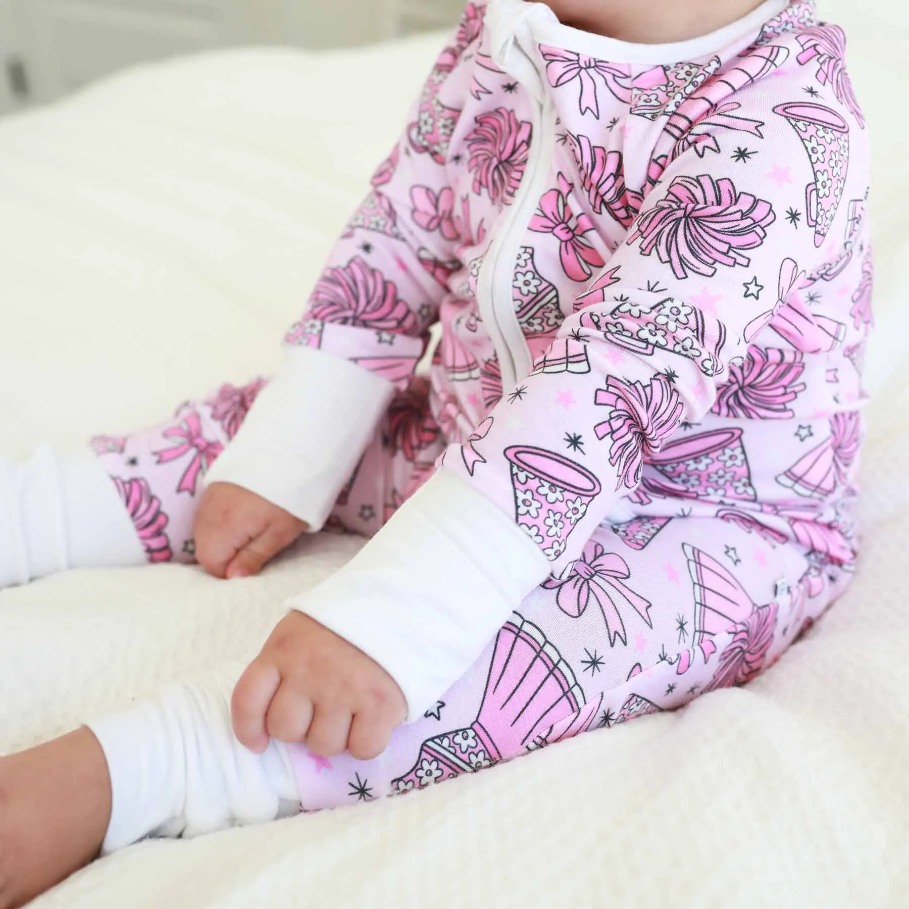 Cheer Squad Convertible Zip Romper