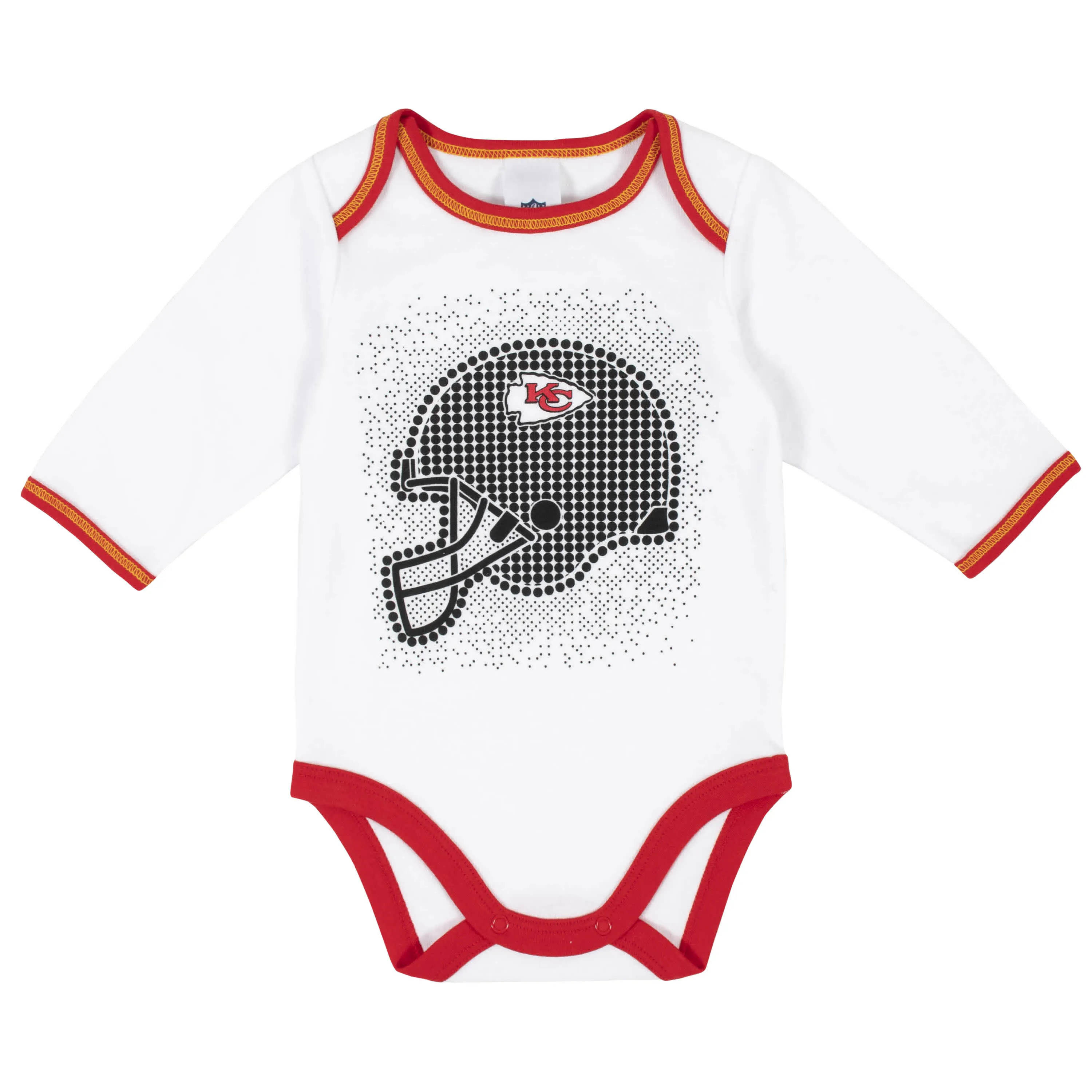 Chiefs Baby Boys 3-Piece Bodysuit, Pant, and Cap Set