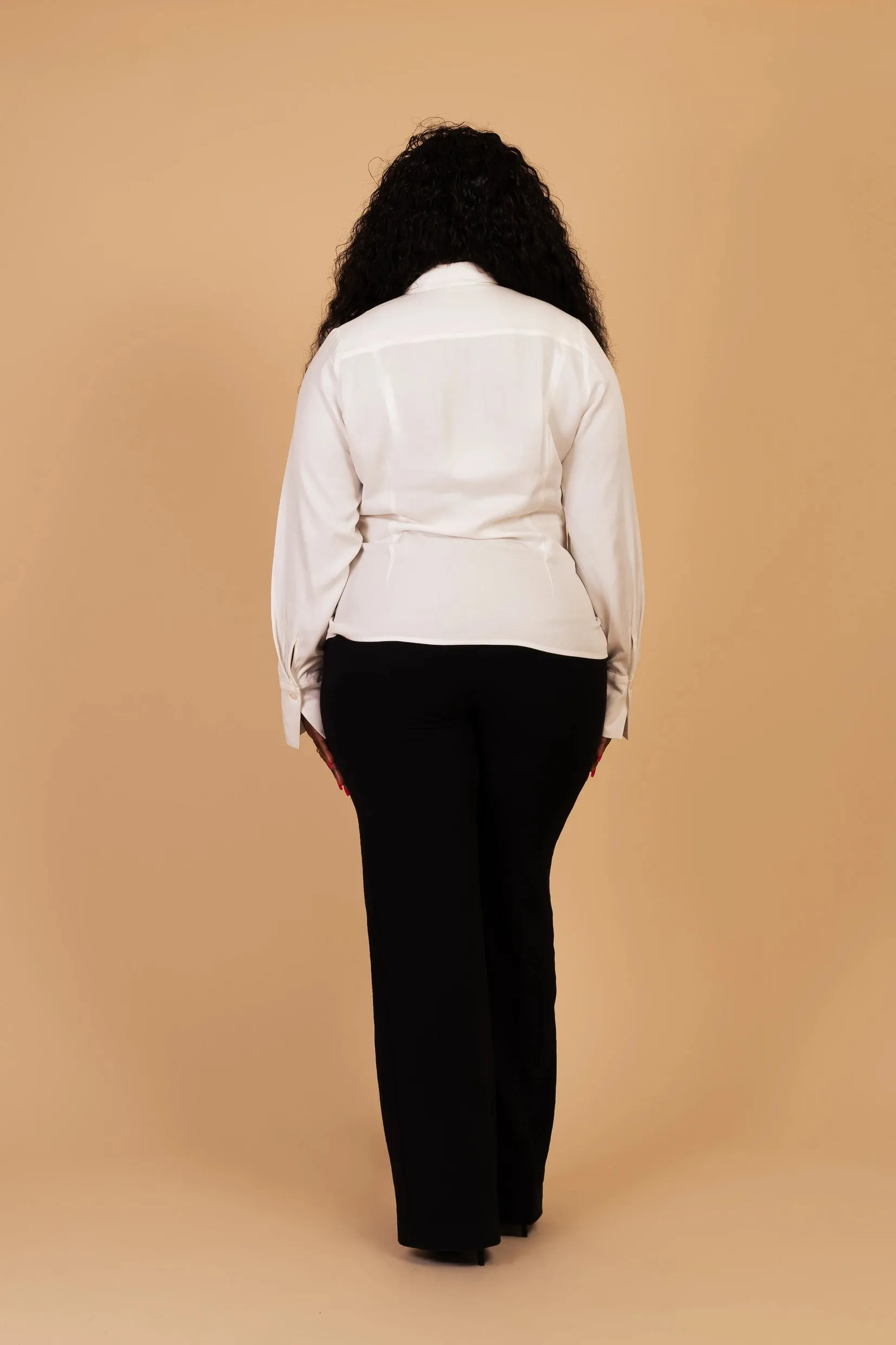 Classic slim fit shirt - White