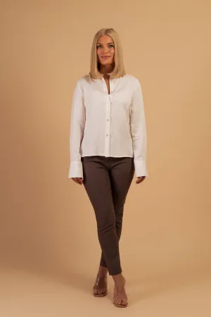Classic slim fit shirt - White