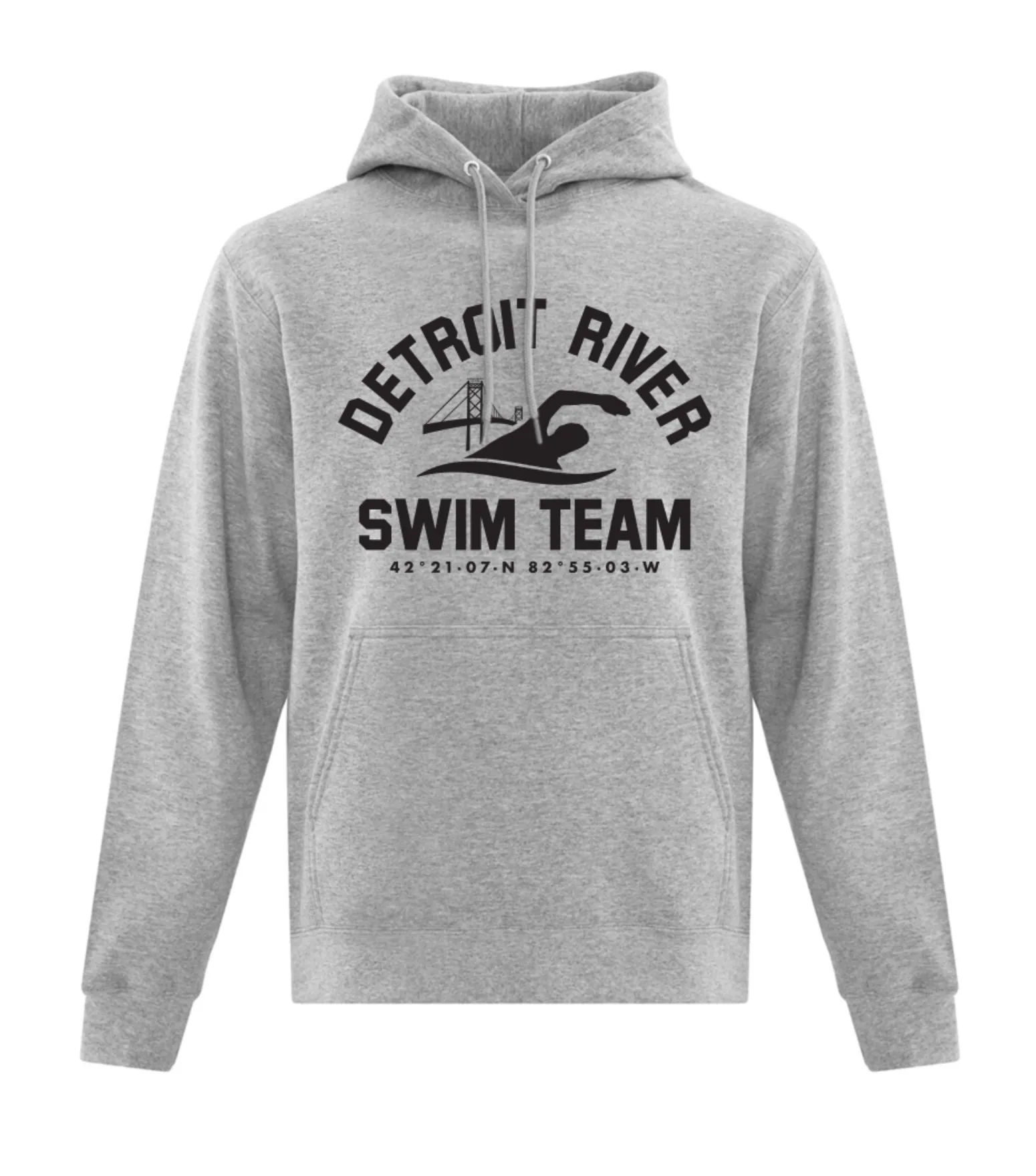 Detroit River Swim Team Hooded Sweatshirt