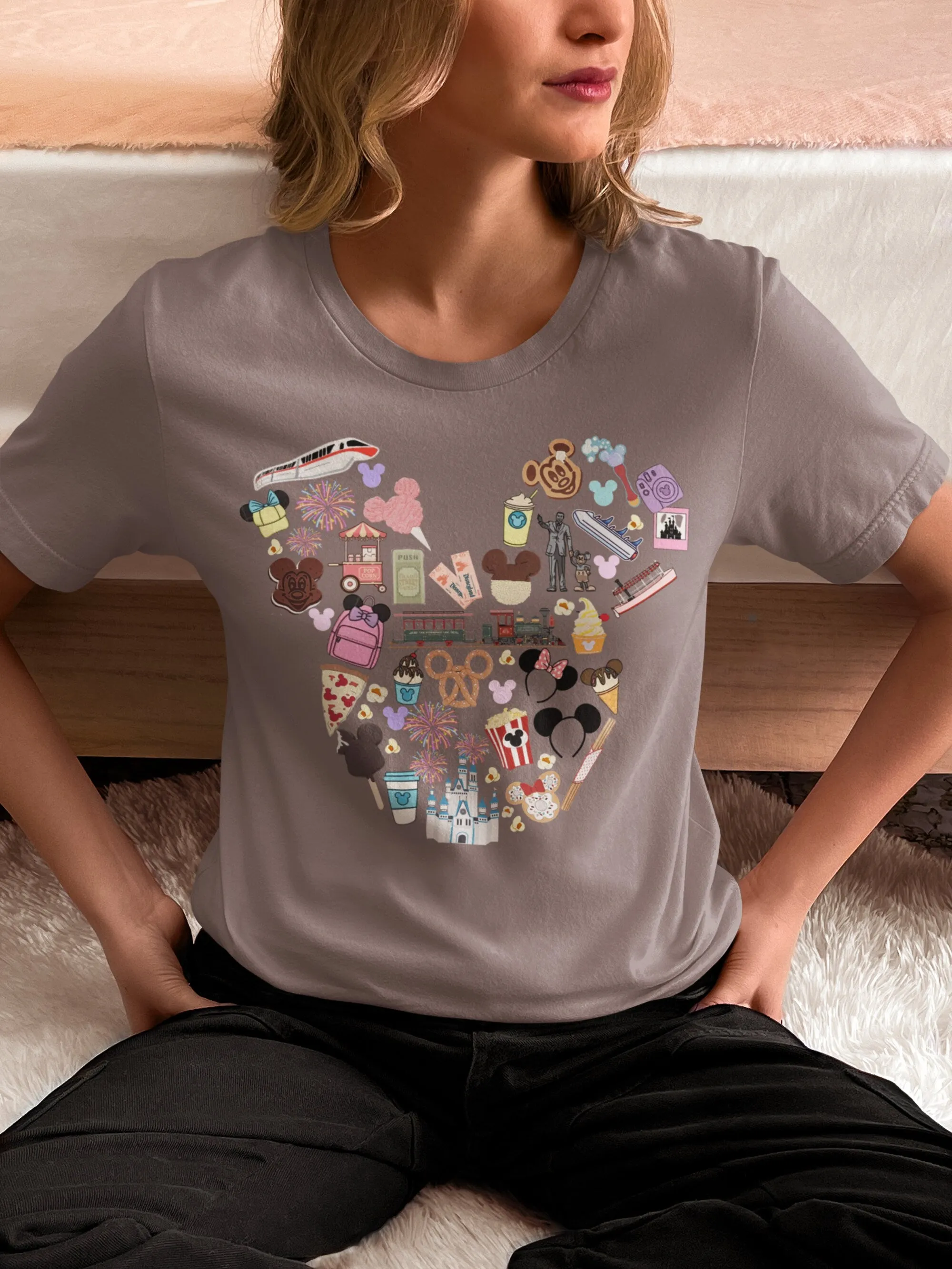 Disney Park Mickey Head Shirt | Magic Kingdom Disney Shirt Mickey Shirt