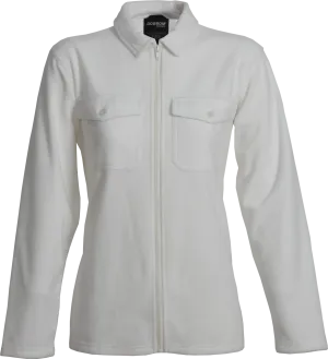 Dobsom Women&#x27;s Pescara Fleece Shirt Off White | Buy Dobsom Women&#x27;s Pescara Fleece Shirt Off White here | Outnorth