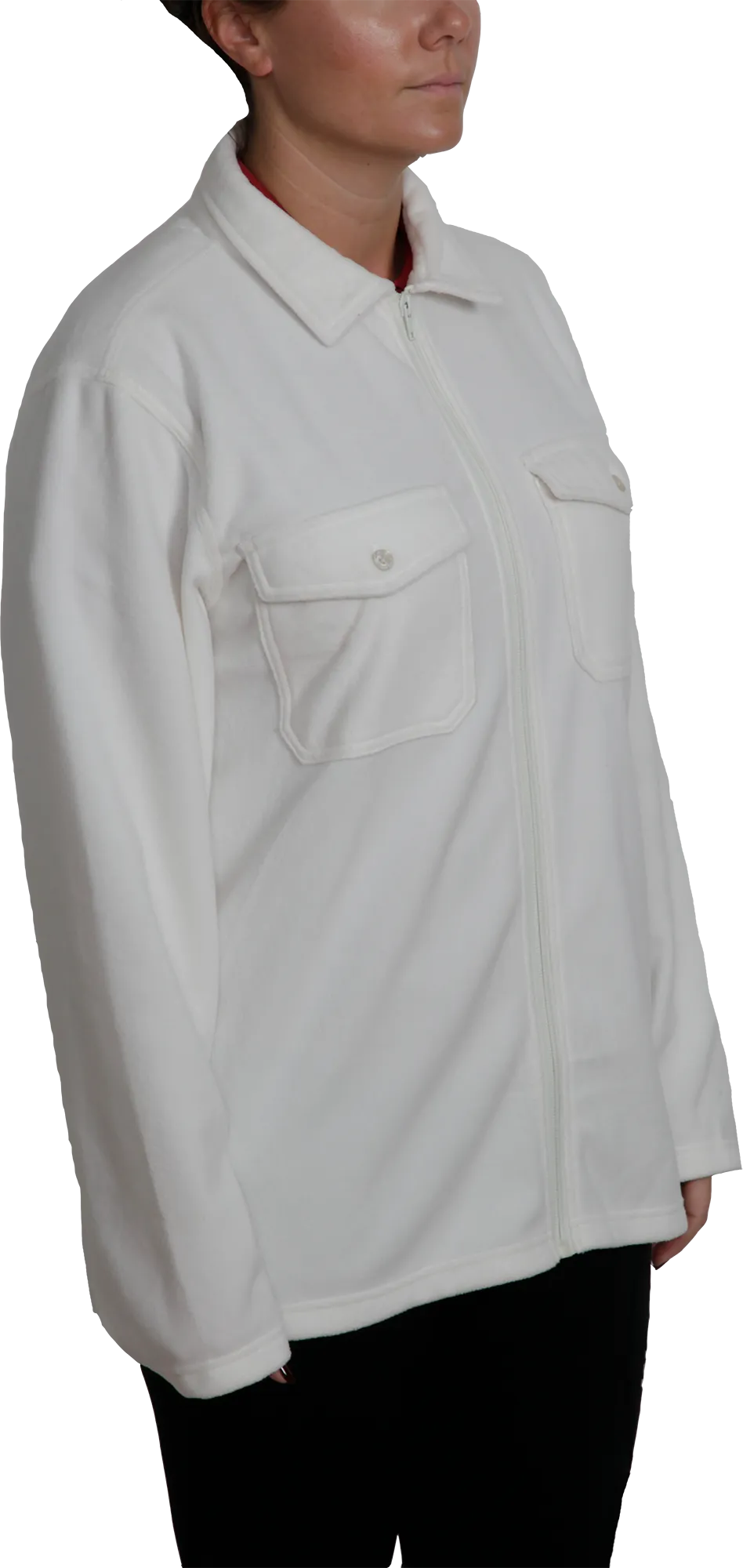 Dobsom Women&#x27;s Pescara Fleece Shirt Off White | Buy Dobsom Women&#x27;s Pescara Fleece Shirt Off White here | Outnorth