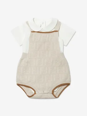 Fendi Baby Bodysuit And Romper Set