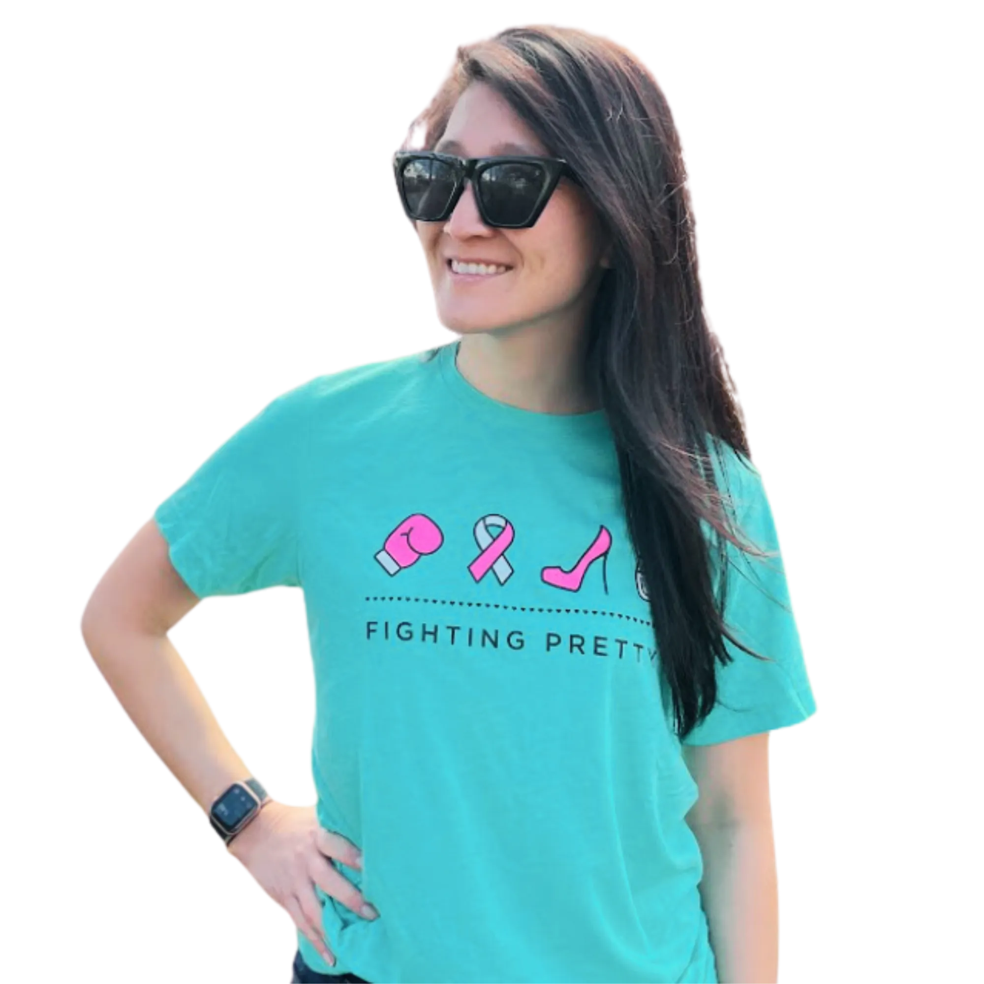 Fighting Pretty Logo Short-Sleeve Tee