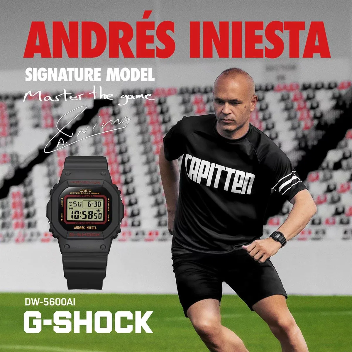 G-Shock Andrés Iniesta DW-5600AI-1