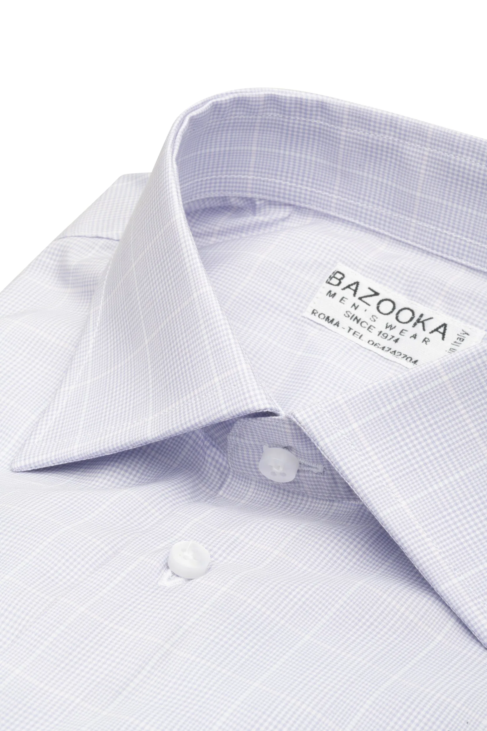 Glicine Prince of Wales Shirt by Bazooka