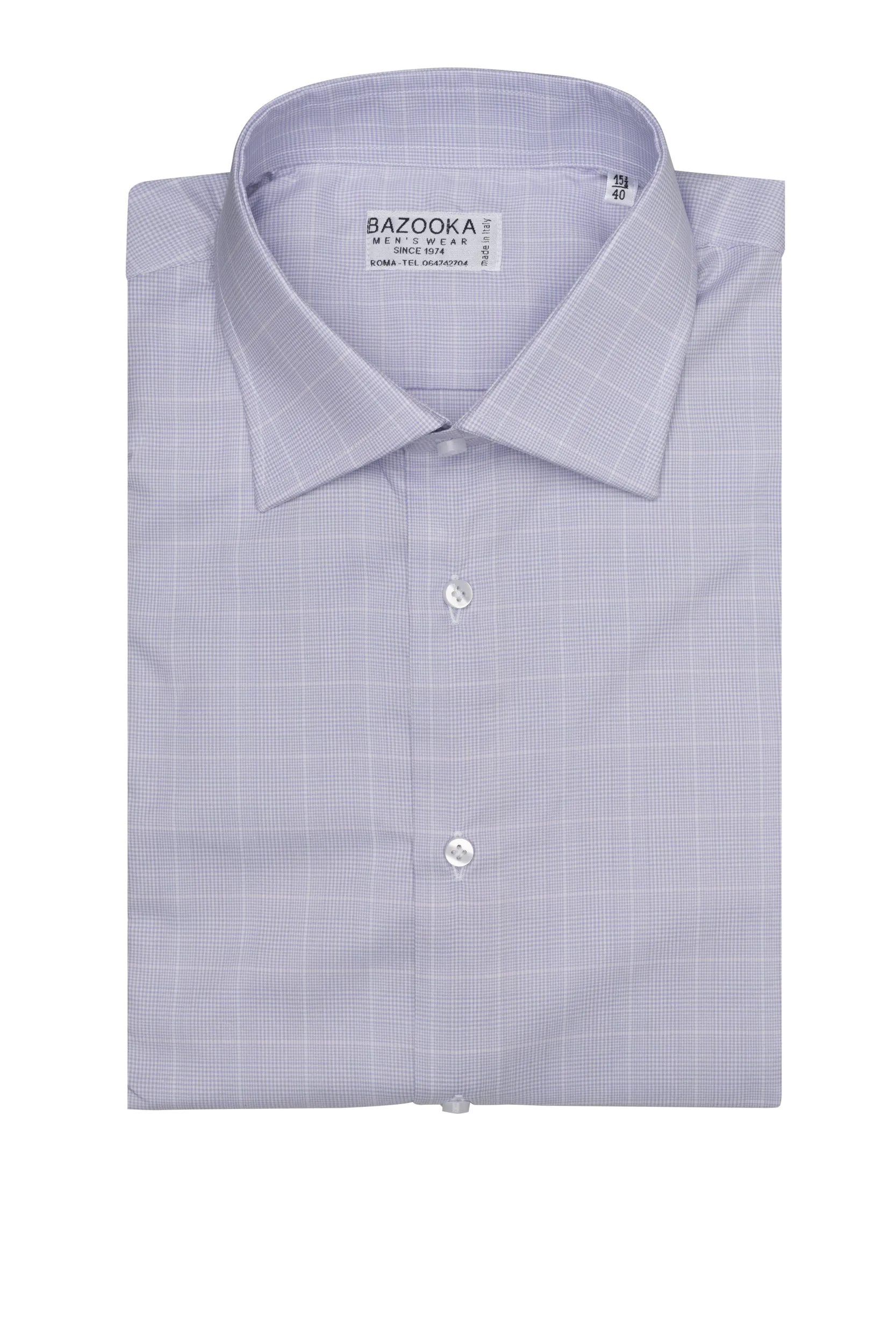 Glicine Prince of Wales Shirt by Bazooka