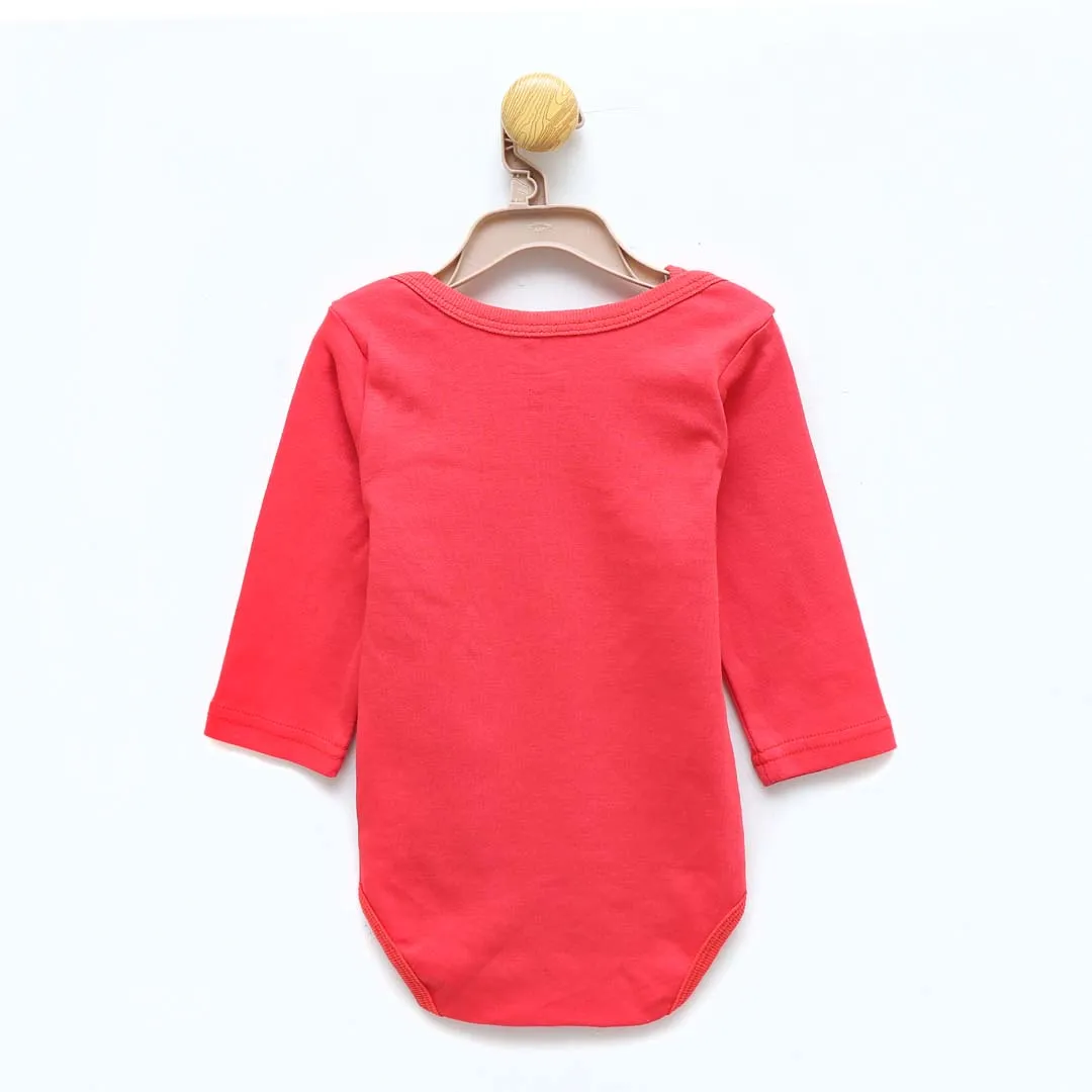 Happy Red Bodysuit