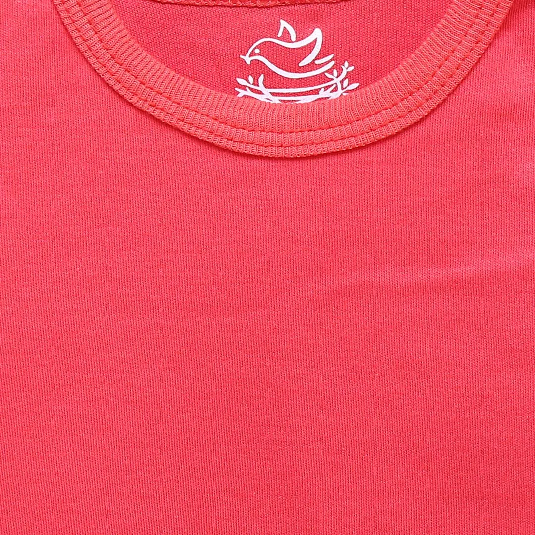 Happy Red Bodysuit