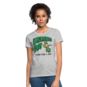 Happy St. Patrick's Day Time For A Jig Women's T-Shirt