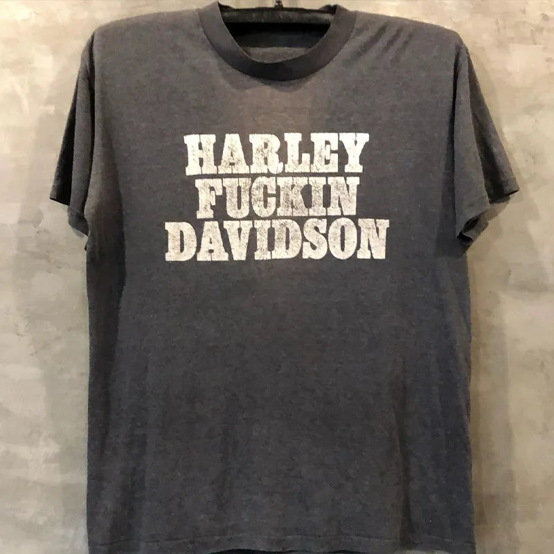 Harley F*ck*n Davidson Cotton T-shirt