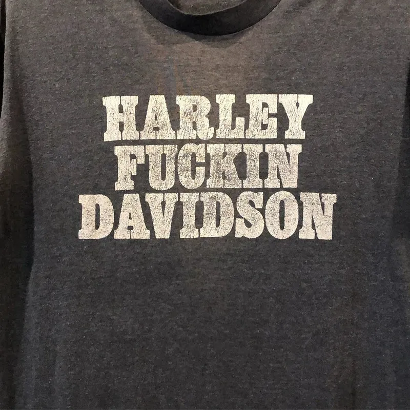 Harley F*ck*n Davidson Cotton T-shirt