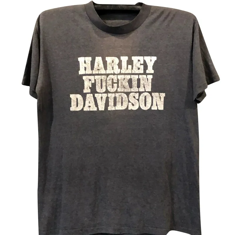Harley F*ck*n Davidson Cotton T-shirt