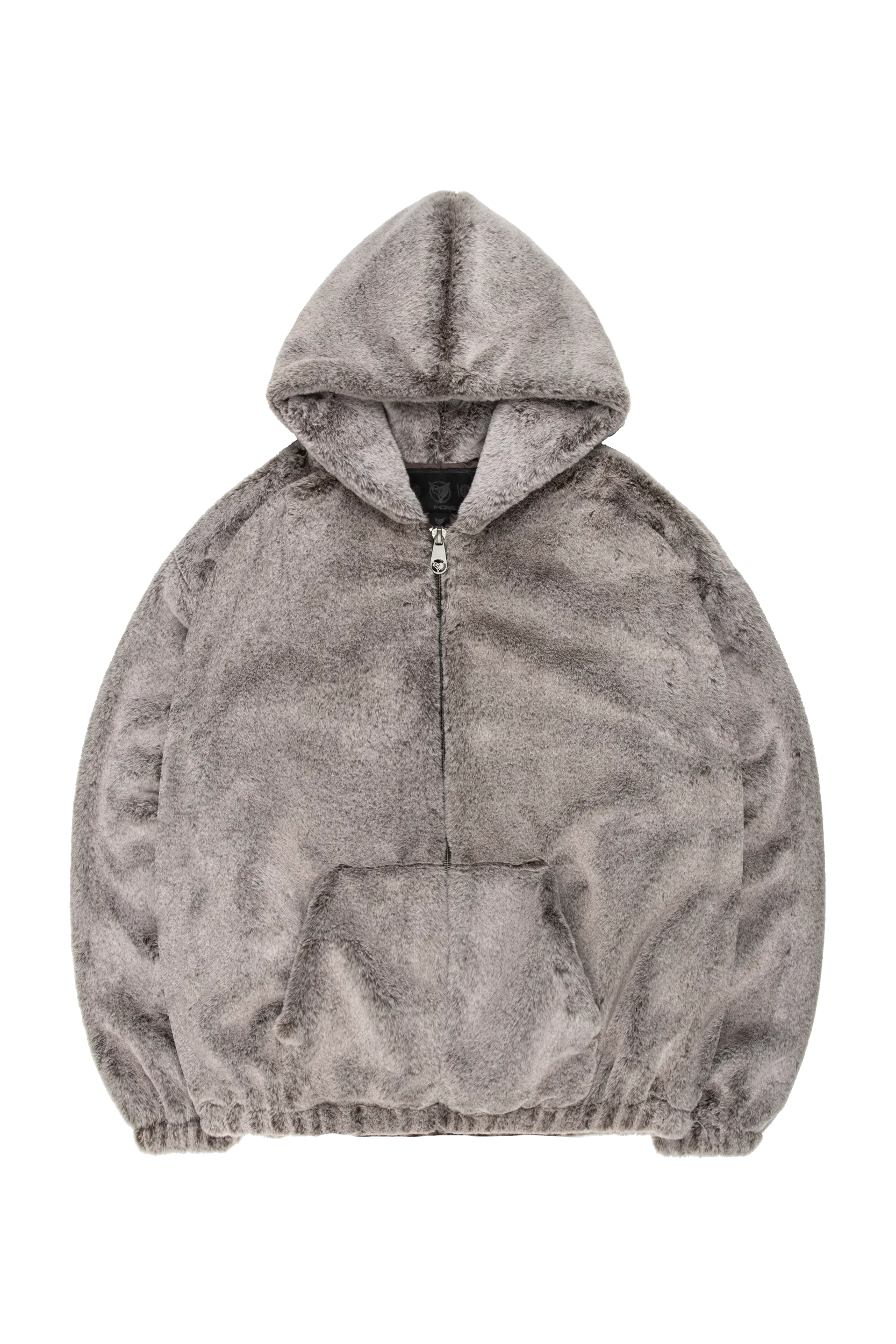 HOOD FUR JACKET NATURAL
