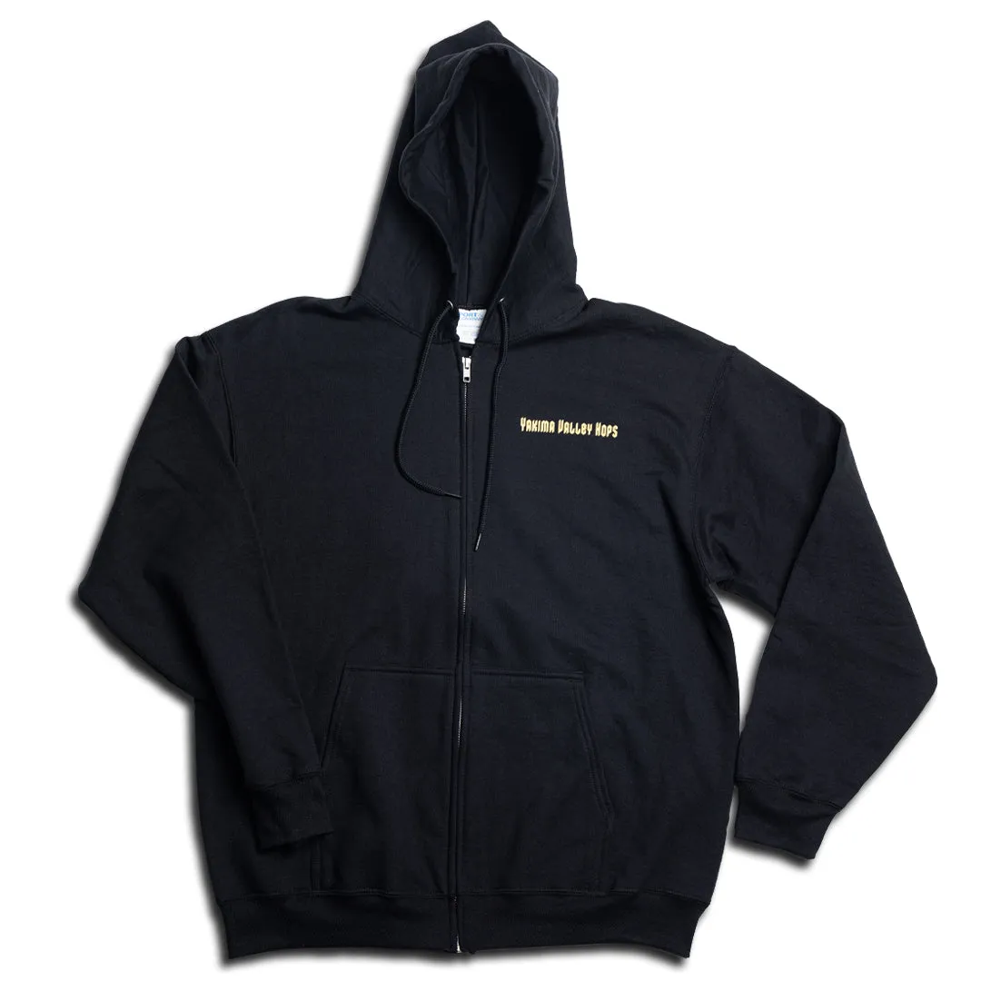 Hop Field Reaper Zip-Up Hoodie