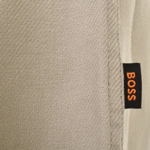 Hugo Boss Orange Rickert L/S Shirt: LIGHT BEIGE