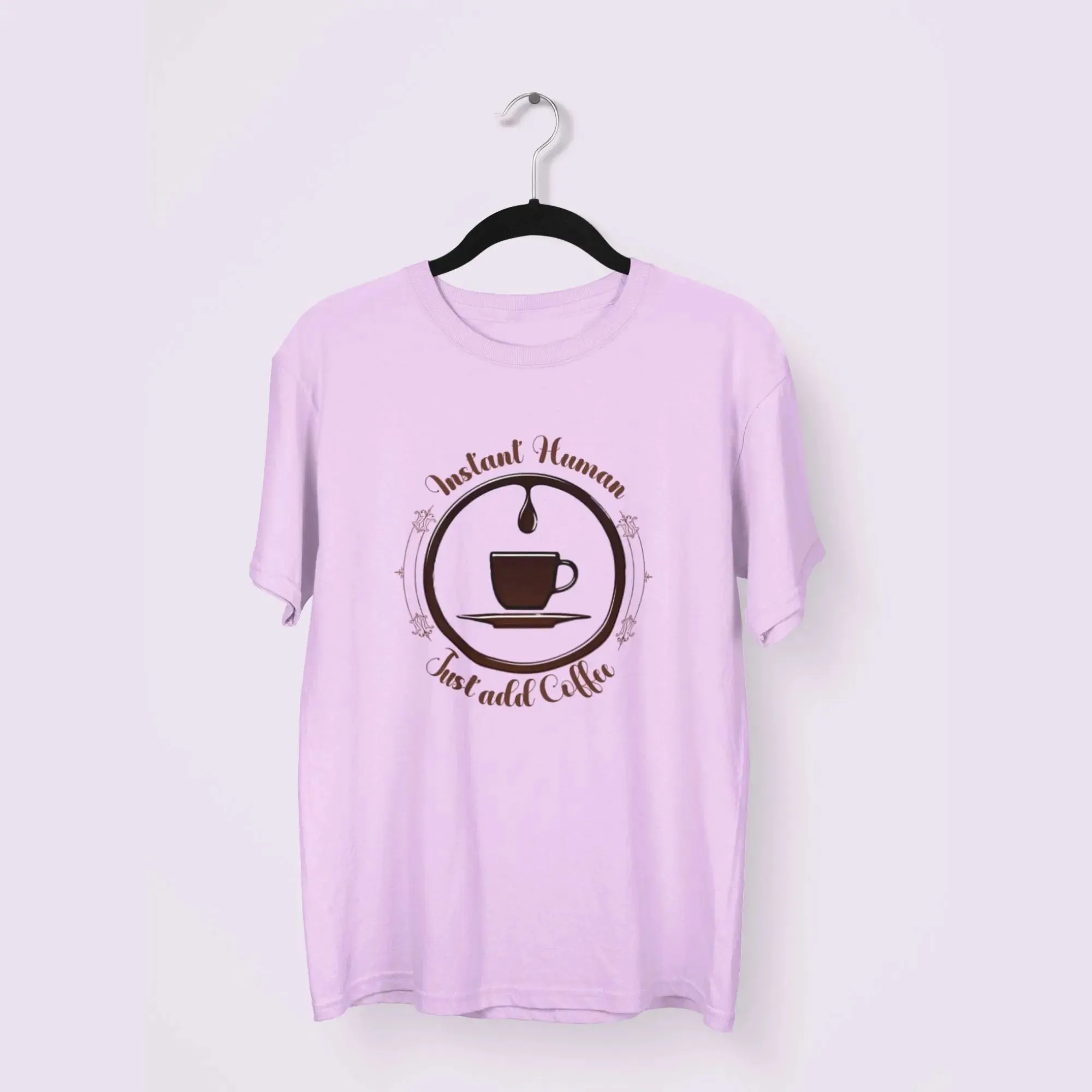 Instant human just add coffee classic t-shirt