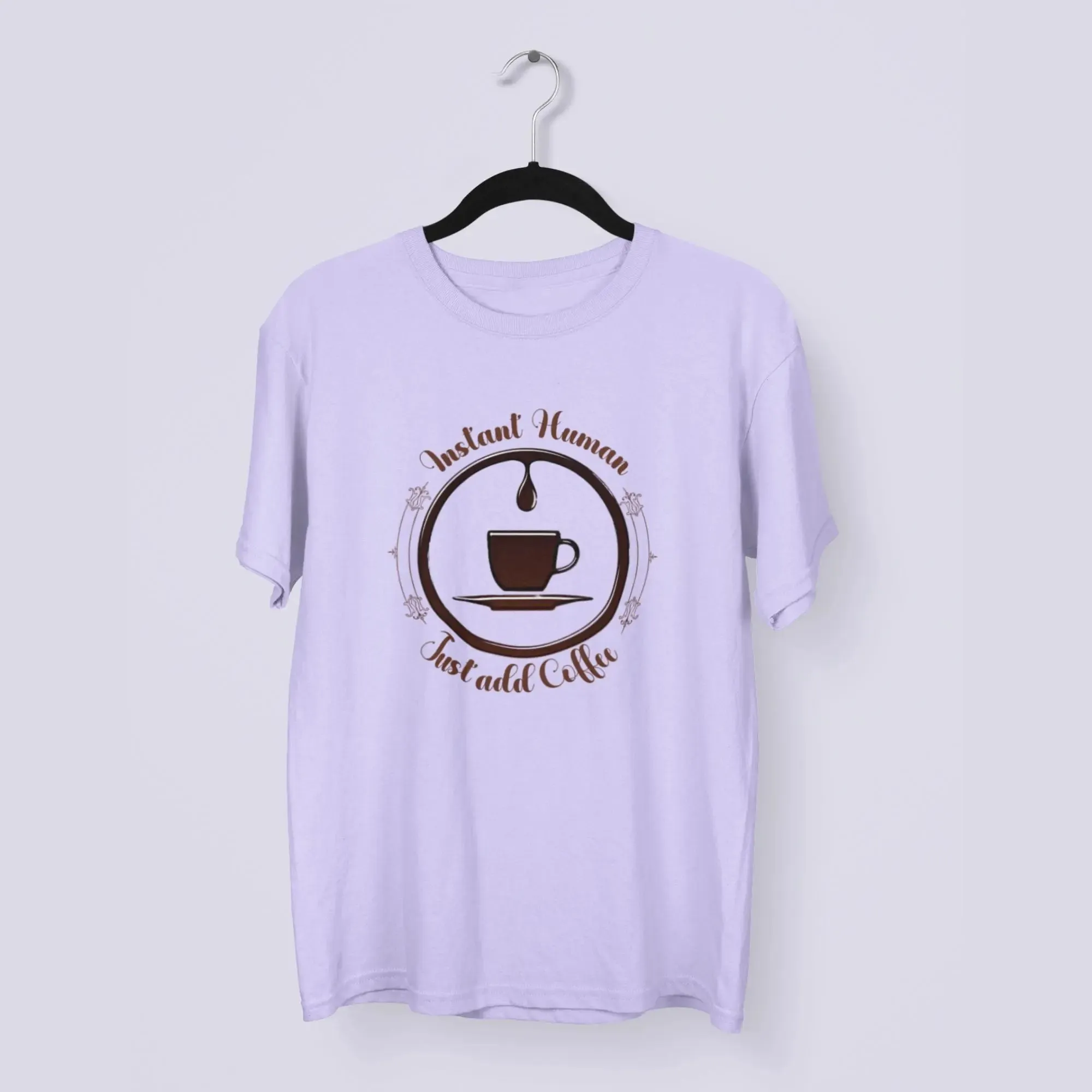 Instant human just add coffee classic t-shirt