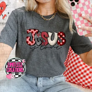 Jesus is Love Valentine Shirt