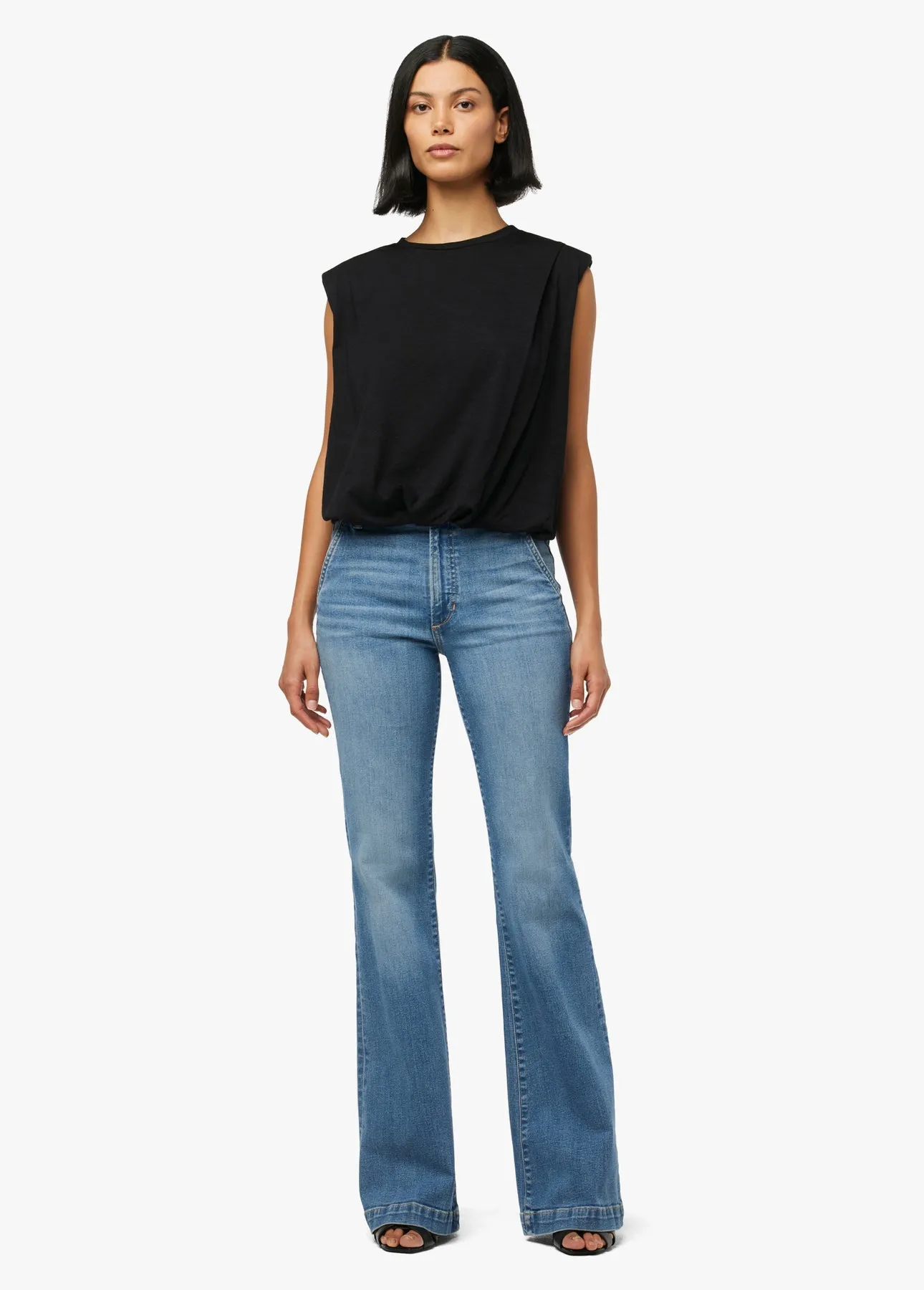 Joes Jeans The Molly High Rise Flare Trouser in Sultry